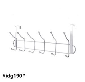 Heavy Duty Stainless Steel Door Hooks for Coats, Robes, Hats, Towels, Towel Rack Organizer, Easy to Install, Bathroom Hooks
