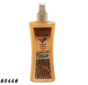 Frano Diamond Shimmer Body Mist For Women with different scent , 250 Ml