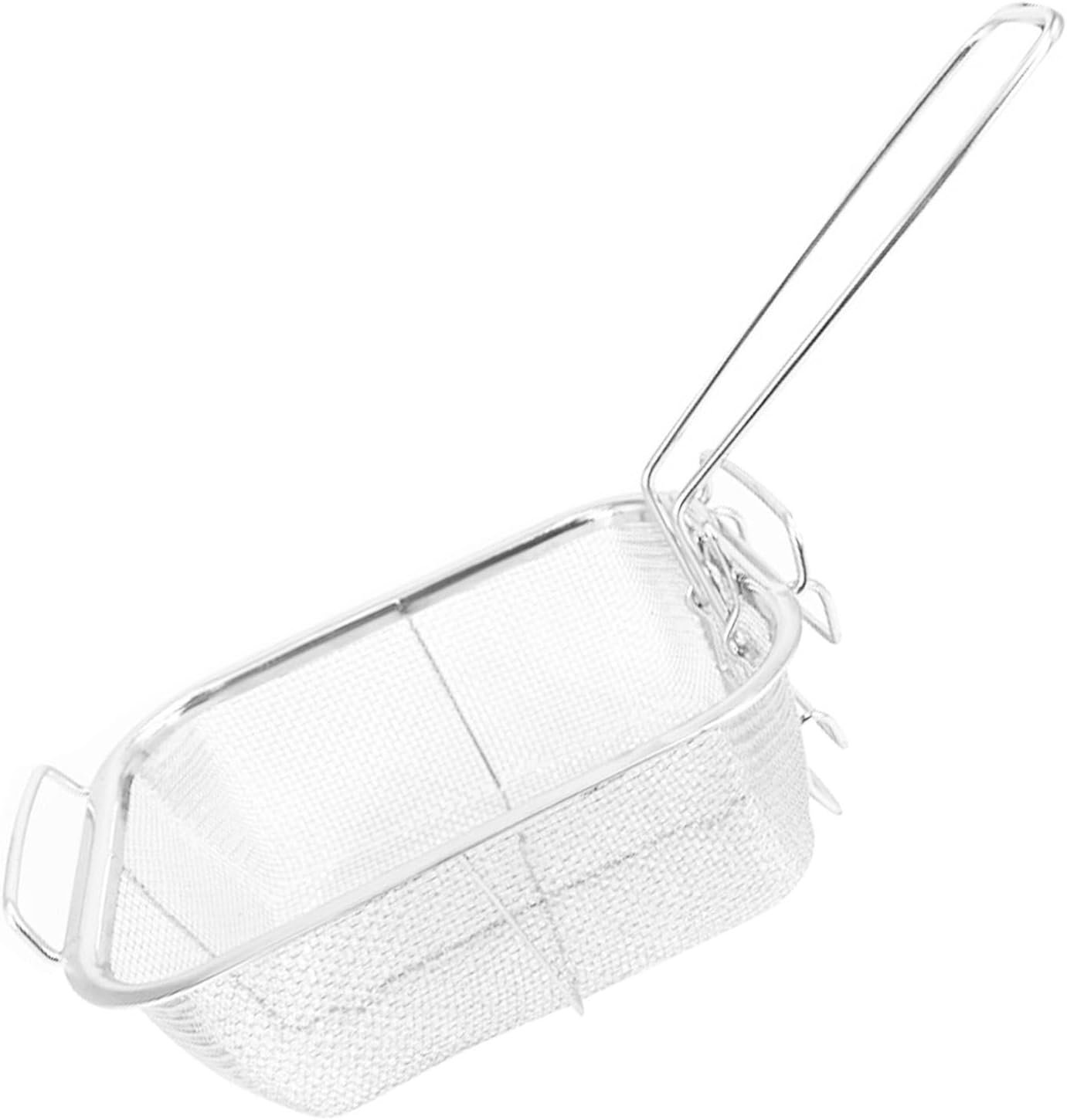 Stainless Steel Frying Basket, Basket, Stainless Steel French Fries, Chicken Mesh, Serving Basket Holder