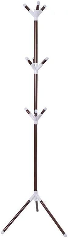 9 Hooks Hanging Pole Standing Clothes Rack Jacket Hanger Umbrella And Handbag Hanger Clothes Rack Tudung Rack