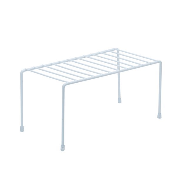 Multi-Purpose Metal Shelving | Kitchen Shelf | Dish Drainer Rack | Grid Shelving | 40 x 21 x 15 cm