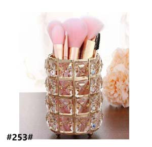 Crystal makeup organizer