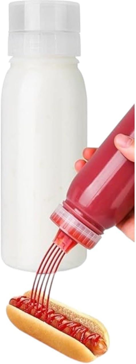Condiment Porous Squeeze Bottles, Squeeze Bottles for Sauces