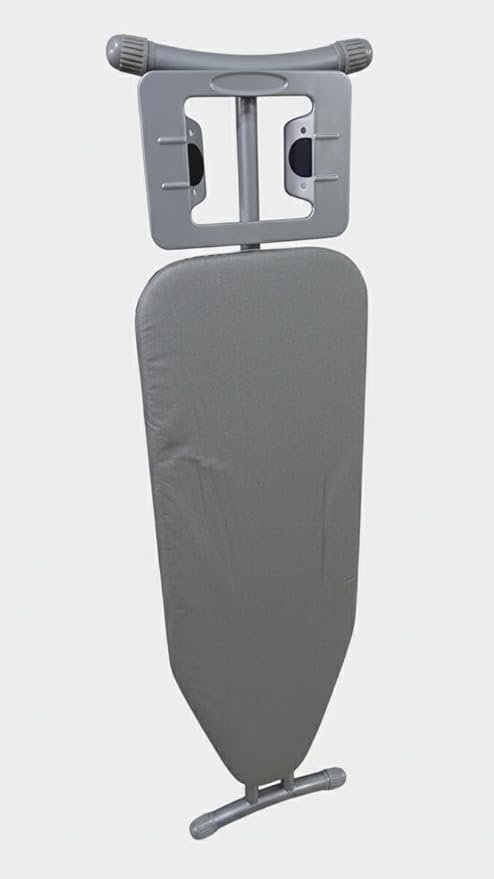 ​Compact Ironing Board with Integrated Iron Rest, Heat-Resistant Padded Surface, Ideal for Apartments, Laundry Rooms & Travel