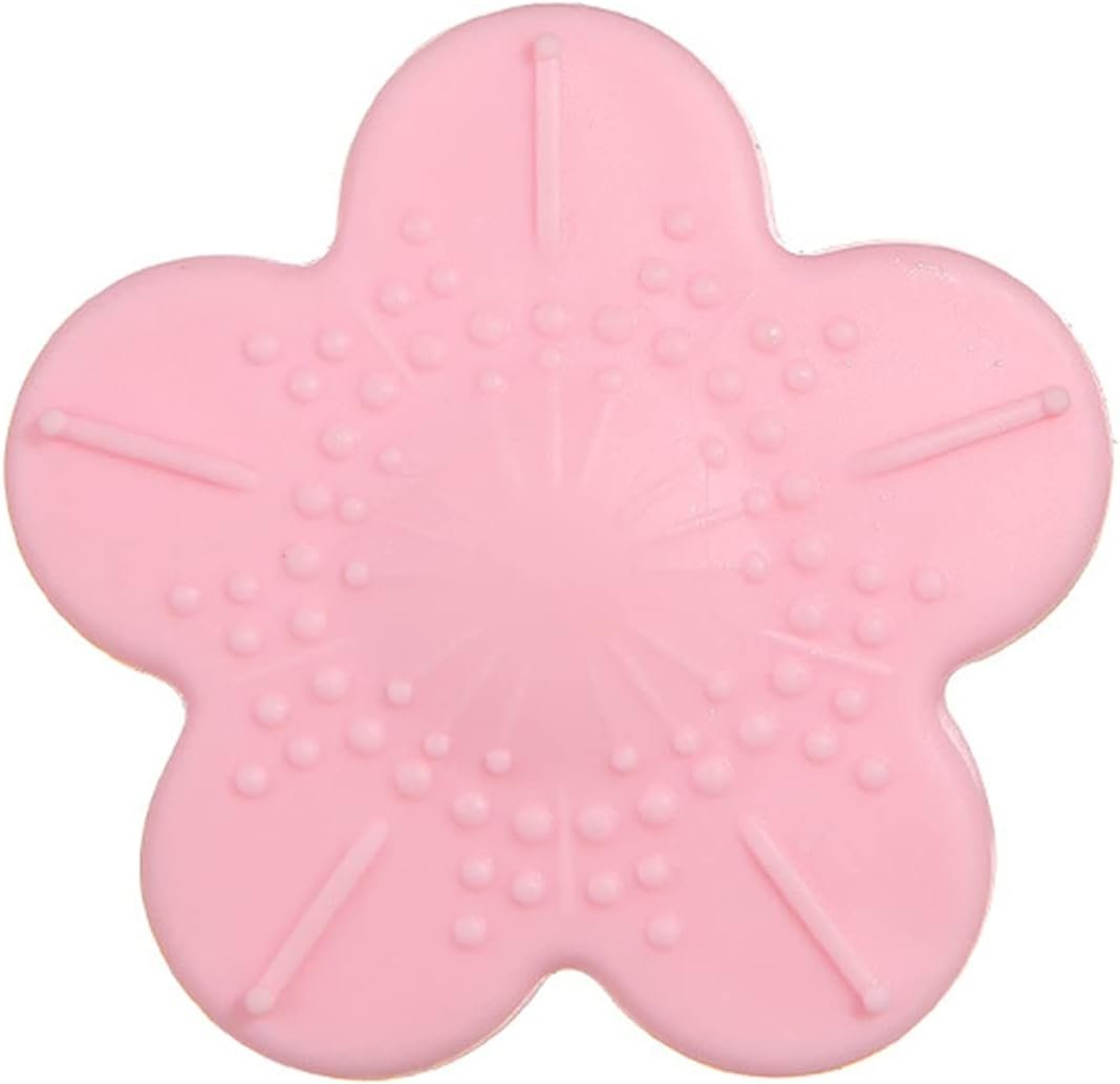 Door Hugs & Rubber Parts Insulated Door Grips Wall Protection Prevent Door Crash Self-Adhesive Shockproof Resistance Rose Shape