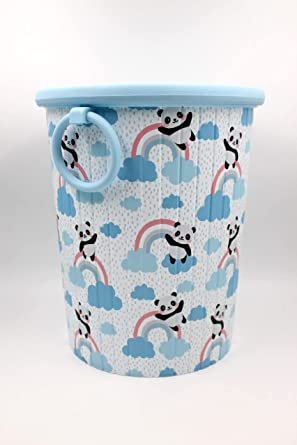 Elwatania Karma Plastic Trash Bin - Random Colors and shapes