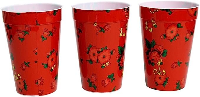 3 * 1 plastic cup set