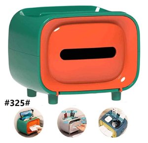 Cute Mini TV Shape Tissue Holder Storage Box Container