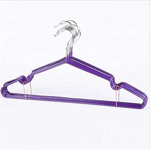 Stainless Steel Silicone Coated Hanger, 10 Pieces - random color