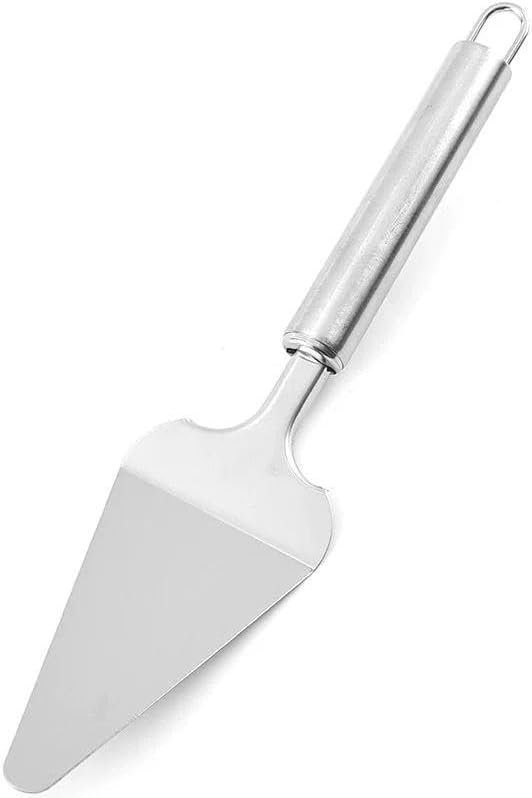 Slant Edge dough Cutter, Cake Smoother, Pie cutting Spatula, stainless steel wide blade