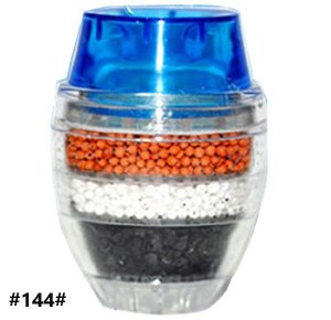 Faucet Water Filter to Purify Kitchen Faucet Water, Activated Carbon, Removes Chlorine Fluoride, Heavy Metals, and Hard Water