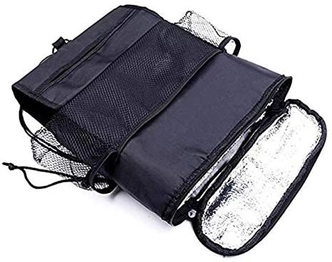 Car Seat Auto Back Ice Pack Bag Organizer Collector Storage Multi-Pocket Hanging Organizer Collector Storage Travel Storage Bag/Car Back Of Seat Cooler Bag, storage holder