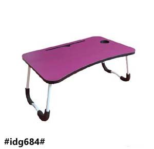 Portable Multi use Folding Laptop Table Work From Home purple