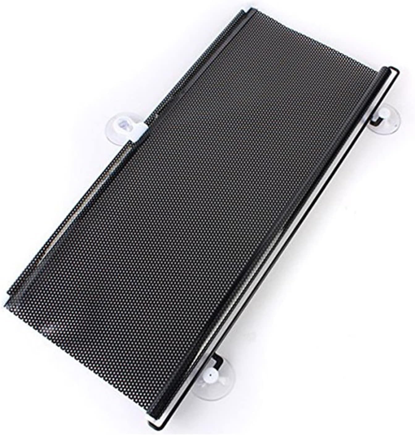 Roller Shade, Blackout Blind Shade with Suction Cups Temporary Portable Window Cover Curtain Size 125 * 45cm