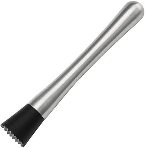 Cocktail Muddler Stainless Steel Fruit Mixer Ice Crusher Bar Tools