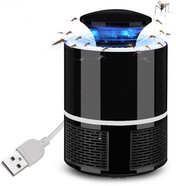 USB Electronic Mosquito Trap Lamp Fly Repellent UV Radiation