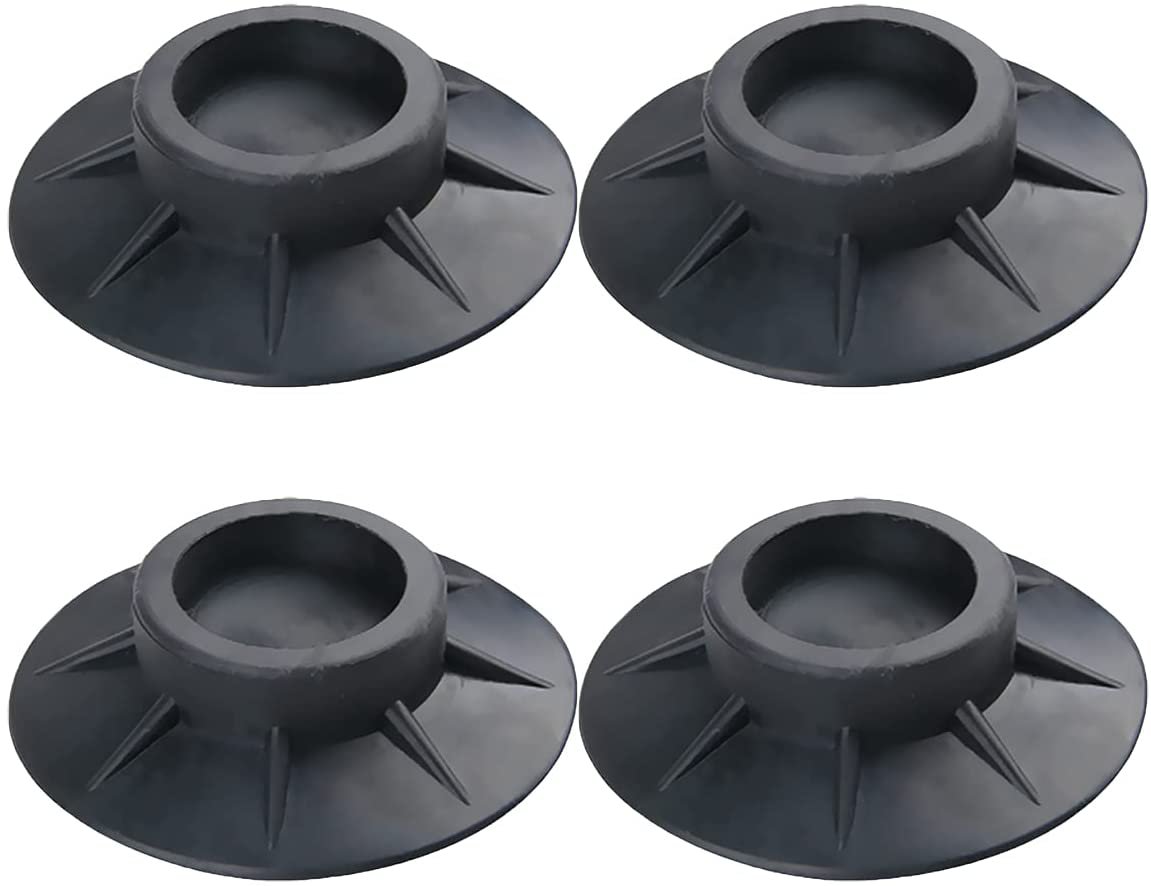 Washing Machine Anti Vibration Pads, Shock and Noise Cancelling Washing Machine Support, Washing Machine Feet Stabilizer, Washer Antivibration Pads, Washer & Dryer Pedestals(4PCS)
