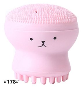 Silicone facial Brush to massage and cleanse the skin