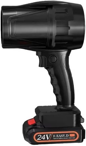 24V Cordless Leaf Blower - Electric Handheld Power Blower for Dust Cleaning, Workshop Debris, and Car Drying - Lightweight Portable Design with High-Capacity Rechargeable Battery