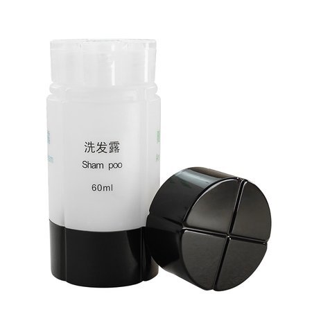 1pc 60ml 4-in-1 Travel Bottle Set 60ml Organized Leak Proof Travel Tube Sets Dispensing Containers for Shampoo Lotion Soap