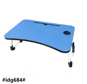 Portable Multi use Folding Laptop Table Work From Home blue