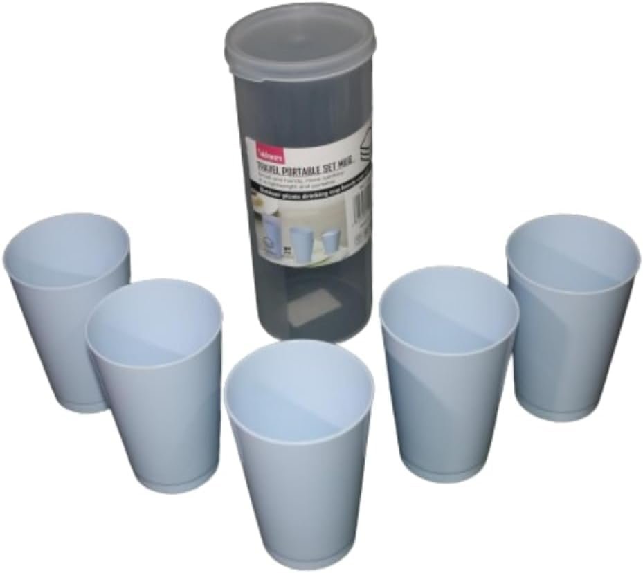 Pack of 5 Unbreakable Cup Cups Children Thickened Drinking Cup