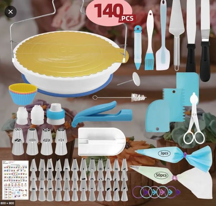 Cake Decorating Kit 140PCS Baking Supplies