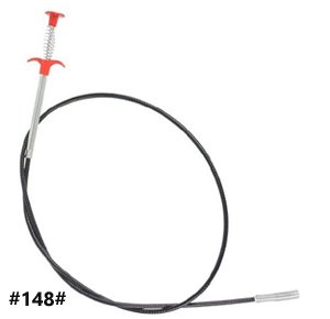 160CM Long Reach Four Claws Flexible Pick Up Tool Spring Grip Narrow Bend Curve Grabber For spring Pipe Cleaner tool
