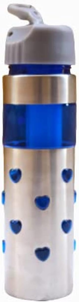 Leak Proof Acrylic Metal Frame Sports Water Bottle with Inner Ice Bar