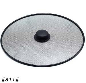 Handy Helpers Splatter Screen Splash Cooking Pot Cover Protector - Black