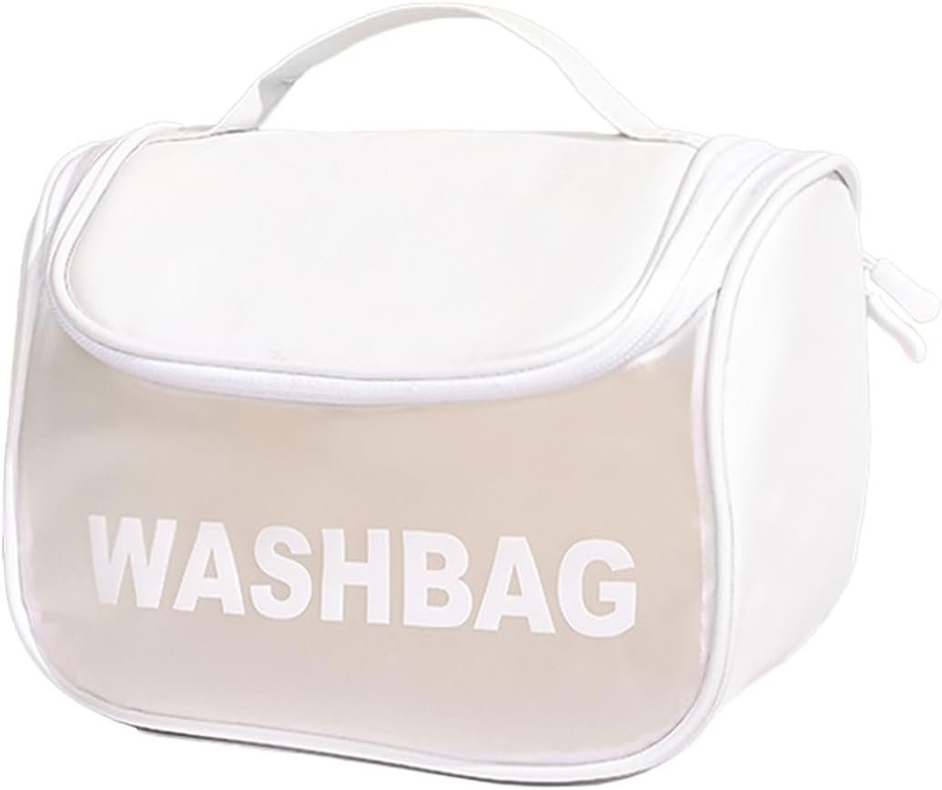 A versatile and organized travel bag with ample space for all your cosmetics, ensuring everything is secure and easily accessible