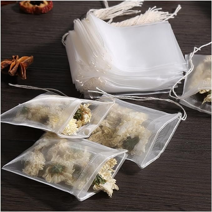 Reusable Empty Tea Bags (100 Pieces,
