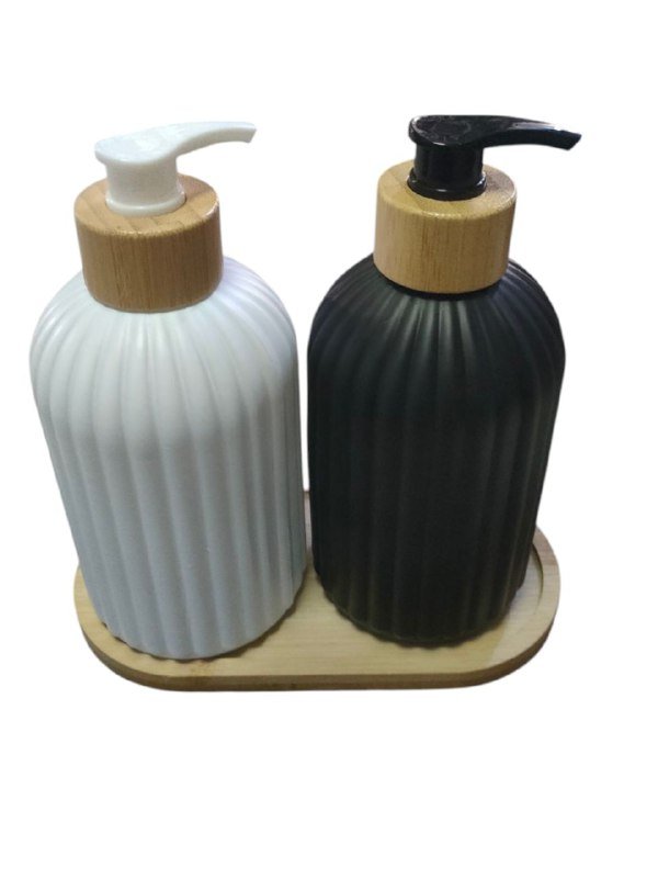 2 * 1 Bathroom Soap Dispenser, Vertical Glass Soap Dispenser Bathroom Hand Soap Dispenser Kitchen Hand Soap And Dishwashing