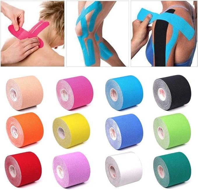 waterproof tape knee physiotherapy exercise strain waist knee joint calf muscle