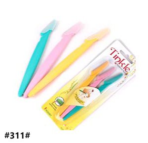 Tinkle eyebrow razor - 3 pcs