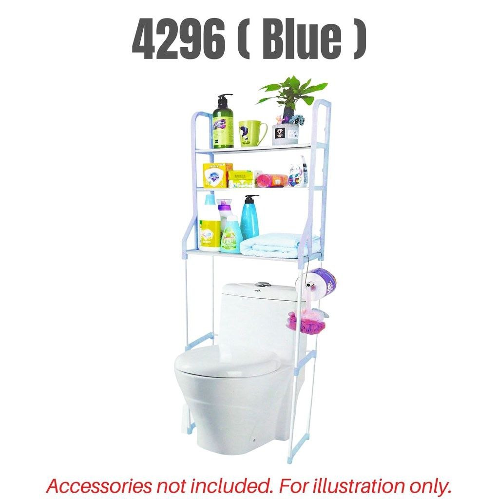 3-Tier Bathroom Space Saver Toilet Shelf Rack Storage Bathroom Shelf Cabinet Storage Organizer