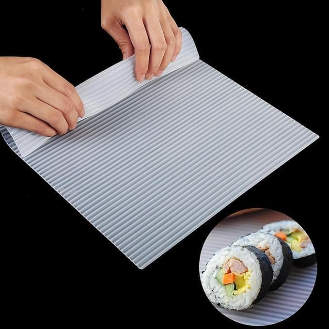 Silicone sushi maker non-stick reusable sushi mat