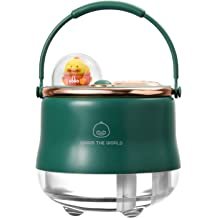 Cartoon Humidifier USB Small Double Spray Large Fog Volume Bedside Atmosphere Sleeping Lamp Desktop Humidifier