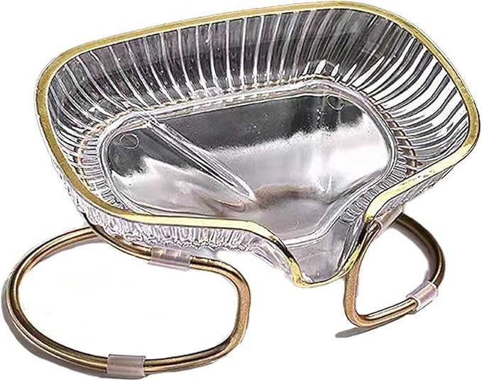 Multipurpose and Durable Soap Dish with Non-Slip Holder Design, Perfect for Storing Soap, Sponge, Cutlery Brushes in Bathroom or Kitchen