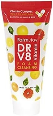 Farm Stay Dr V8 Vitamin Cleansing Foam 100 ml