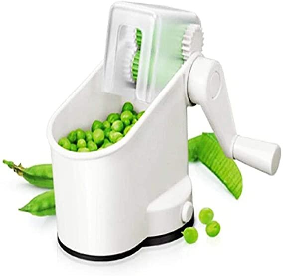 Beans Stripper, Pea Sheller, Pea Hand Rolling Machine Healthy Durable Snap Peas Green Killing Machine Dried Peas for Peas/Soy/Beans Peeling Hand Rolling Deseeder