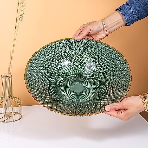 Fruit Bowl Fruit Tray Glass Fruit Bowl Modern Fruit Bowls Home Decor 26cm