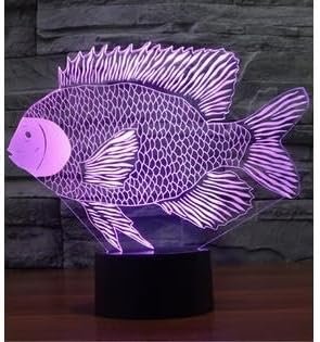 3D LED Illusion Lamp Night Light Optical Bedside Table Night Lights