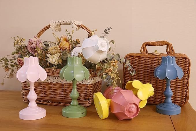 Table Lamps, Creative Lampshade Desktop Night Light Touch Desk Lamp Home Decoration