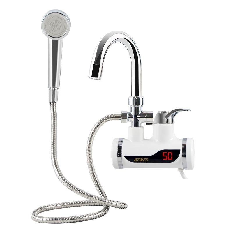 Instantaneous Hot Water Heater Electric Water Faucet Heating Shower for Kitchen Bathroom