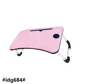 Portable Multi use Folding Laptop Table Work From Home pink