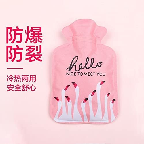 PVC Hot Water Bottle Home Water Bag Warm Hand Treasure Warm Water Bag Cute Cartoon Portable