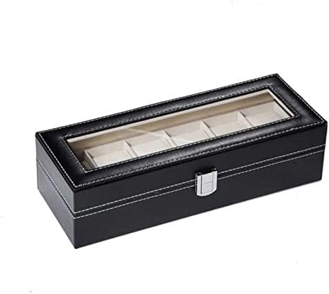6 Slots Leather Watch Organizer