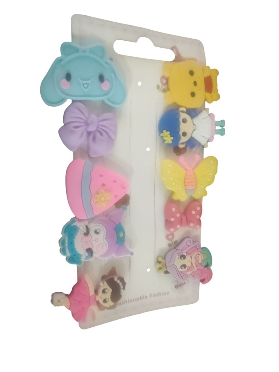 Hair Clips for Girls, Fruits Candy Rainbow Patterns Hair Pins Snap Hair Barrettes, Fashion Hair Accessories Decorations for Baby Girls