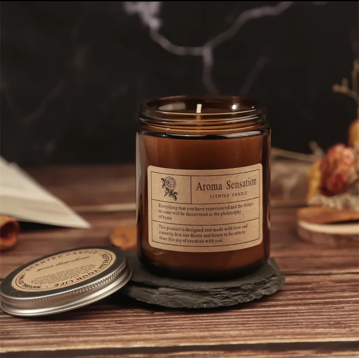 Scented Candles |100% Pure Soy Wax | Scented Candles All Naturals | Eco Friendly, Aromatherapy, Home Decor, Relaxing Scent